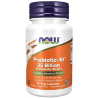 NOW Foods - Probiotic-10 25 Billion CFU - 30 Vegetable Capsule(s)