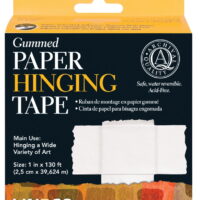 Lineco/University Products Gummed Paper Hinging Tape, 1' x 130 ft