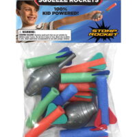 Stomp Rocket® Squeeze Rockets, 10 Rockets