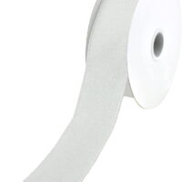Christmas Flat Glitter Wired Edge Ribbon, 1-1/2-Inch, 10-Yard