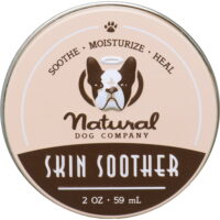 Natural Dog Company Skin Soother 2 oz Tin, Dog Healing Balm