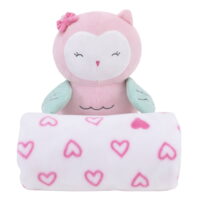 Child Of Mine Plush Owl and Blanket Set