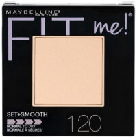 Maybelline New York Fit Me Set + Smooth Powder Makeup, Classic Ivory, 0.3 oz