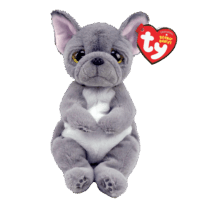 Ty Beanie Baby WILFRED the French Bulldog (6 inch) Stuffed Animal Toy Plush