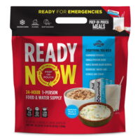 Augason Farms READY NOW Freeze-Dried 24-Hour 1-Person Emergency Food & Water Supply