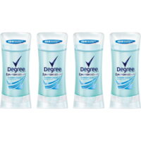 Degree MotionSense Shower Clean Antiperspirant Deodorant 2.6 oz, 4 count