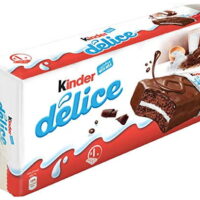 kinder delice chocolate 10 Pieces (390g)       Ferrero Kinder Delice Milk & Cacao Chocolate 10-pcs box 13.7-oz Net Wt (390g)
