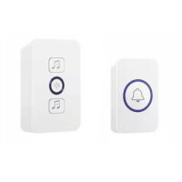 Home High-Quality Smart Wireless Doorbell IP44 Waterproof And Power-Saving Easy To Operate Doorbell Pager Plug