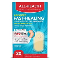 All Health All-Health Advanced Fast Healing Hydrocolloid Gel Bandages, Regular