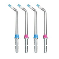 Plaque Seeker Replacement Tips Compatible With Waterpik Water Flossers and Other Brand Oral Irrigators, Water Flosser Tip Replacement, Plaque Remove Brisles Tips(4-Pack)
