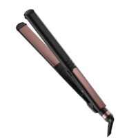 Conair InfinitiPRO 1' Titanium Ceramic Flat Iron Hair Straightener, Rose Gold