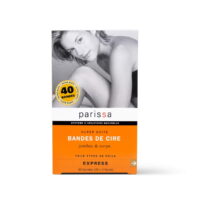 Parissa Wax Strips Super Pack Hair Removal Waxing Kit 40 Strips Large & Aftercare oil
