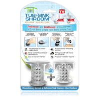 TubShroom 2 Piece Protector Hair Catcher Tub Drain Set