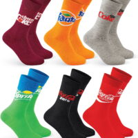 5-Pack Coca-Cola Socks and Vending Machine Style Gift Box