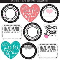 Me And My Big Ideas Handmade With Love Stickers