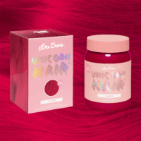 Lime Crime Unicorn Hair Dye, Lipstick, Semi-Permanent, Vegan, Full Coverage Hair Color, Pink Red, 6.76 Fluid Ounces