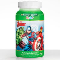 Natures Bounty Marvels Avengers Kids Gummy Multi Vitamin, 180 Gummies