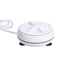 Dcenta 2in1 Mini Washing Machine Portable Personal Rotating  Turbine Washer with USB Cable Convenient for Travel Home Business Trip (B)