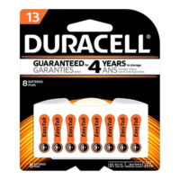 Duracell EasyTab Hearing Aid Batteries Size 13 (8 Count)