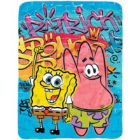 Sponge Bob 45x60' Fleece Throw- Blanket