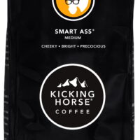 Kicking Horse Coffee, Smart Ass, Medium Roast,  Whole Bean, 10.0 OZ