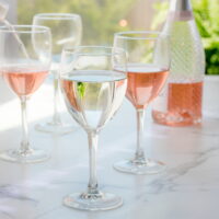 Luminarc 12 oz. Atlas Clear All Purpose Goblet 4 PC Glassware Set