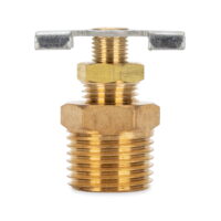 Camco ' RV Water Heater Replacement Drain Valve - Durable Brass Construction - (11703)