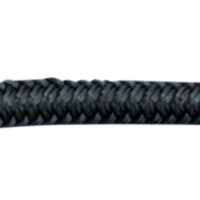 Sea-Dog 302110015BK-1 Double Braided Nylon Dock Line - 3/8' x 15', Black
