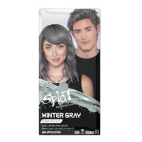 [2022 NEW] SPLAT ORIGINAL COMPLETE KIT WITH BLEACH AND SEMI-PERMANENT HAIR COLOR -WINTER GRAY * BEAUTY TALK LA *