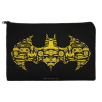 Batman Batman Icons Logo Pencil Pen Organizer Zipper Pouch Case