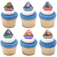 Buzz Light Year Blast Lightyear Toy Story Cupcake Rings Toppers (24)
