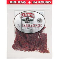 Old Trapper Beef Jerky, Peppered, 4 oz