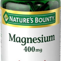 Nature's Bounty Magnesium 400 mg Softgel 75 ea