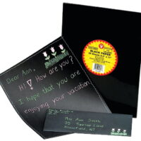 Hygloss Black Paper, 8.5' x 11', 25/Pkg