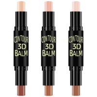 6 Colors Face Dual-ended Highlighter Sticks Cream bronzer Contour Stick Cosmetics Concealer Makeup Set,3D Buildable Body Face Brightens Make Up Kit