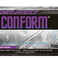 Ansell, ANS69210XL, Food Compliant Disposable Latex Gloves, 100 Each, White