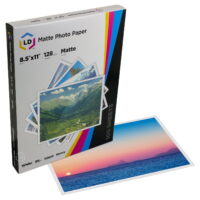 LD  Heavy Coated Matte Inkjet Paper (8.5X11) 100 pack - High Resolution