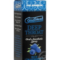 GoodHead Deep Throat Spray-Blue Raspberry 2 oz