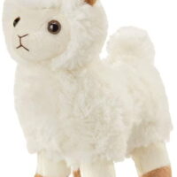Bearington Lil' Alma Small Plush Stuffed Animal Llama, 7 inches