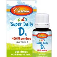 Carlson Kid's Super Daily D3 Drops, 0.35 Fl Oz