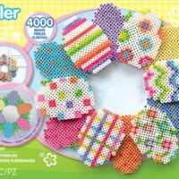 Perler Egg Wreath Fused Bead Kit, Multi-Color, 4003 Pieces, Ages 6 and up