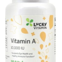 LuckyVitamin - Vitamin A 10000 IU - 100 Softgels