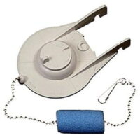 Master Plumber Toilet Flapper, With Float & Chain, 2-In. 1 Pack