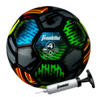 Franklin Sports Mystic Kids Soccer Ball, Size 4 Youth Soccer Ball, Soft Cover, Great For Kids And Toddlers, Air Pump Included