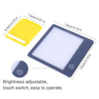 Ymiko Therapy Light,LED Therapy Lamp Seasonal Affective Disorder Postpartum Care Phototherapy Light With Holder, Phototherapy Light