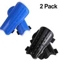 2 Pairs Youth Child Soccer Shin Pads, Kids Soccer Shin Guards Board