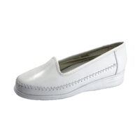 24 HOUR COMFORT Kya Women's Wide Width Comfort Leather Loafers