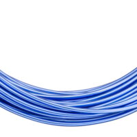 Aluminum Beading Wire, Anodized Blue 12 Gauge 48-foot coil jewelry wire
