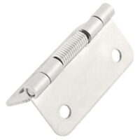 Unique Bargains Stainless Steel Adjustable Self-Closing Cabinet Drawer Spring Door Hinge
