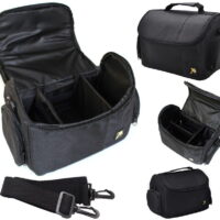 Pro Deluxe Large Carrying Bag Camera Case for Canon EOS RP M100 Rebel SL3